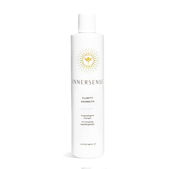 INNERSENSE Organic Beauty - Natural Clarity Hypoallergenic Hairbath | Non-Toxic, Cruelty-Free Haircare (10 fl oz | 295 ml)