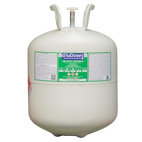 DB Tacky Adhesive, Building Envelope Problem Solver, Construction Grade Performance, High Yield, Bonds Concrete, Plastics, Films, 30 lb net Canister