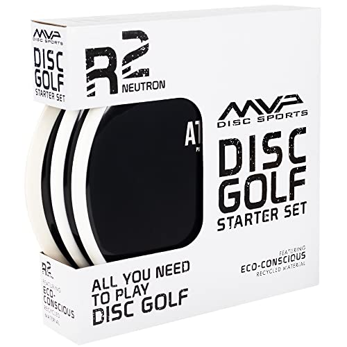 MVP Disc Sports 3-Disc R2 Disc Golf Starter Set Models May Vary