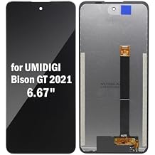 Digitizer LCD Display Touch Screen Glass Panel Assembly Replacement Compatible for UMIDIGI UMI Bison GT 2021 6.67"