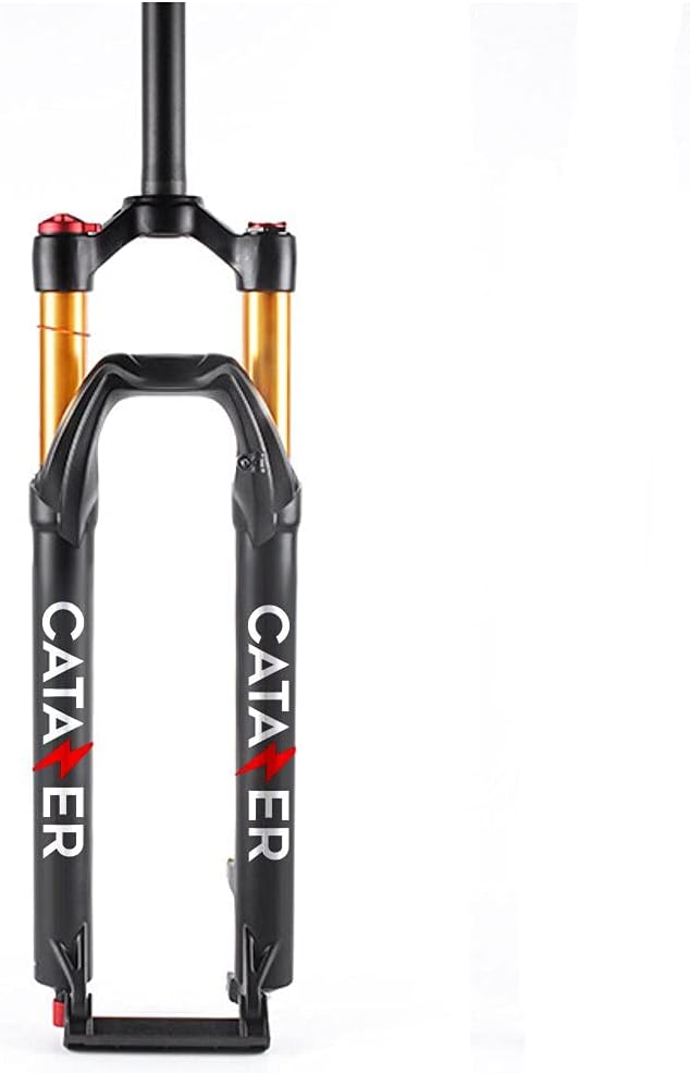 Ultralight MTB Suspension Fork 27.529er Bike Fork with Rebound Damping,Travel 110mm HydraulicRemoto Lockout Straight Tube 1-18 QR 9x135mm Mountain Bike Forks