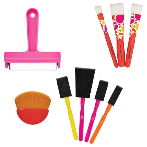 Mod Podge, 10 Piece Tool Kit, Perfect for a Variety of Decoupage, Arts and Crafts Projects