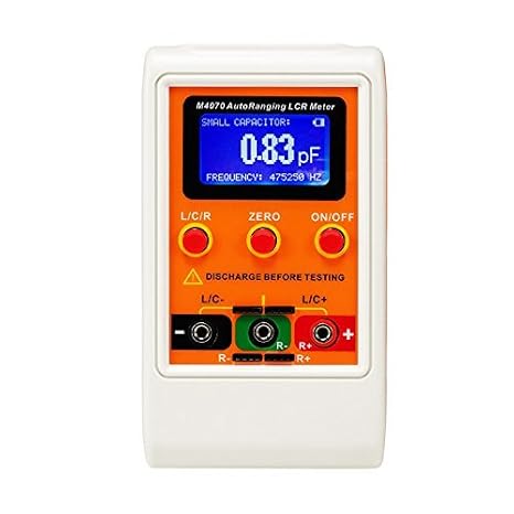 M4070 LCR Bridge Tester Automatic Range Capacitance Inductance Meter with Measurement Frequencies up to 500kHz