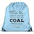 Official North Pole Coal Cinch Bag, Christmas Backpack, Santa Gift Bags!