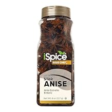 iSpice Premium | All Purpose Star Anise | Essential Kitchen Spices Anis Estrellado | All-Natural Estrella De Anis| 8 Oz (227g) (Anise whole)