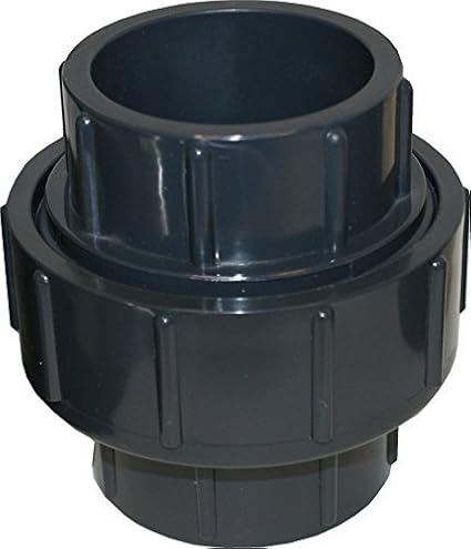 (5 Pack) ERA Sch 80 PVC 1-1/4 Inch Union, Socket