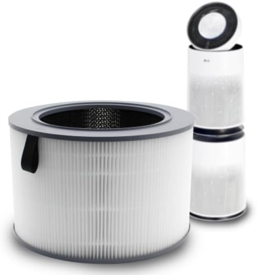 FilterTech Air Purifier Filter Set Compatible with LG air purifier : AS330DWR0 LG PuriCare 360 Single Filter with Clean Booster/Made In Korea