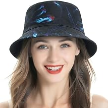 ZLYC Printed Bucket Hat for Women Men Lightweight Packable Summer Sun Hat for Beach, Vacation, Outdoors