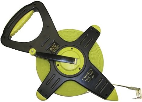 74-Y2001 200ft Fiberglass Zip-Line, Pro-Series Open Reel Tape in FEET/10THS by CST/Berger