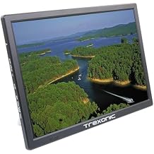 Trexonic Portable Rechargeable 15.4 Inch LED TV with HDMI, SDMMC, USB, VGA, AV inOut &amp; Built-in Digital Tuner, TRX-D15