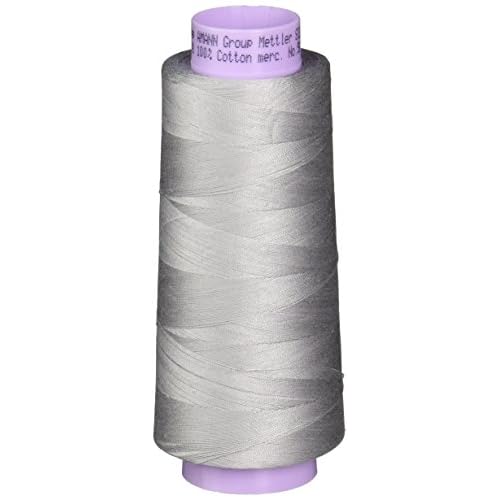 Mettler Silk-Finish Cotton Thread, 2000 yd1829m, Ash
