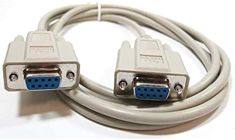 SF Cable, 10 ft DB9 F/F Null Modem Cable RS232