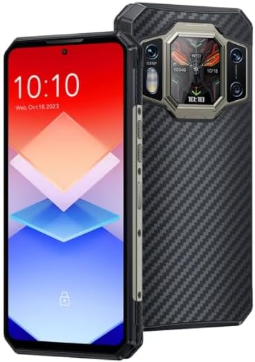 Oukite WP 30 Pro Global Version 5G Reinforced Smartphone Android 13 120W 6.78 Inch FHD+12GB+512GB 108MP 11000mAh Mobile Phone NFC Black