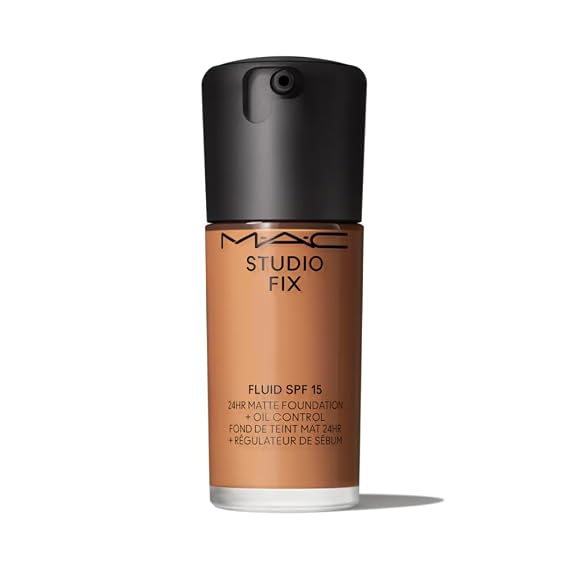 MAC Studio Fix Fluid SPF 15 24HR Matte Foundation + Oil Control, NW35, 1 Ounce