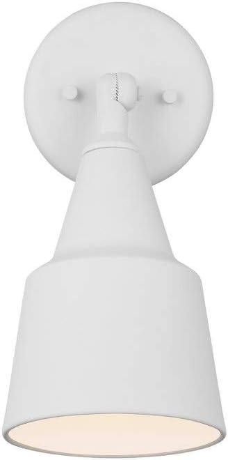 Generation Lighting 1-Light 12-Inch Adjustable Flood Light in White