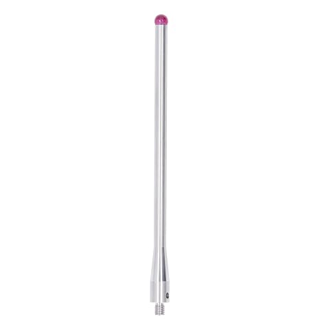 Cmm Touch Probe 5.0mm Rubine Ball Tip M4 Thread Stainless Steel Stem 100mm Long A50007522 for CMM Machine Tool