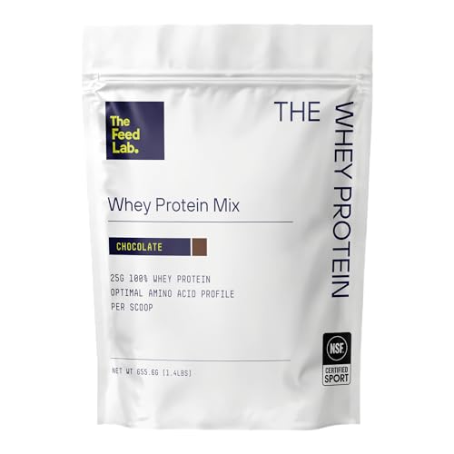 100% Whey Protein Powder Triple Blend Whey Concentrate, Isolate & Native Isolate 25g Protein | Fast-Absorbing Post-Workout Recovery | Naturally Sweetened | Chocolate | 20 Servings