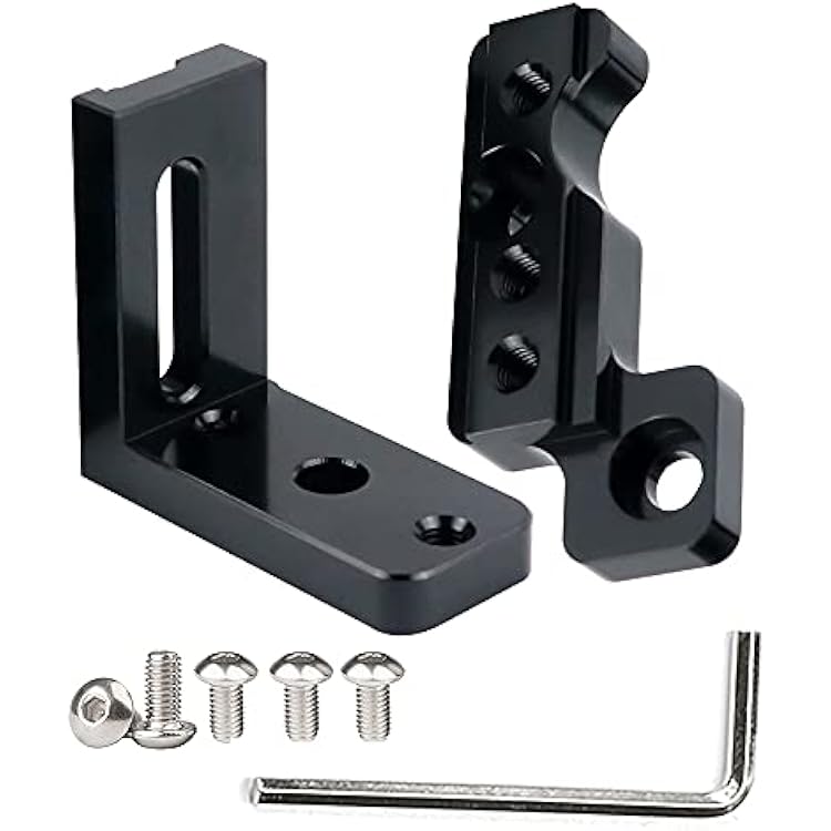All Metal Adjustable Touch Sensor Mount Bracket Compatible with Ender 3 V2 3D Printer Install BL CR Touch Leveling Sensor for Ender 3 V2
