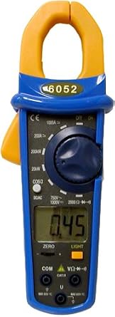 Digital AC/DC 1000A 200KW Power Clamp Meter, DT6052