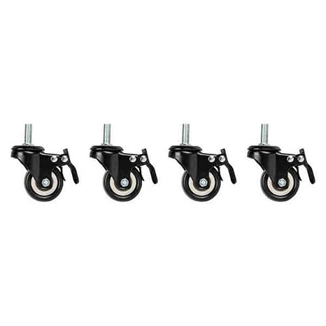 LANBERG Thread Wheels and Brake for Rack 19