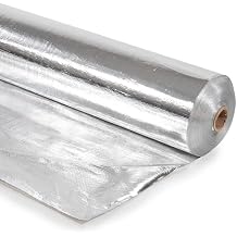 EcoFoil Ultra NT Solid SCIF Radiant Barrier 4' x 250' (1000 Square Feet), Non-Perforated SCIF Radiant Barrier Foil for RF Shielding Material to Prevent Electronic Surveillance, EMI, Other Threats