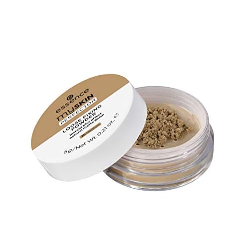essence | My Skin Perfector Loose Fixing Powder | Instant Blur Effect & Natural Matte Finish | Vegan, Paraben Free, Gluten Free, Oil Free | Cruelty Free 30 | Medium
