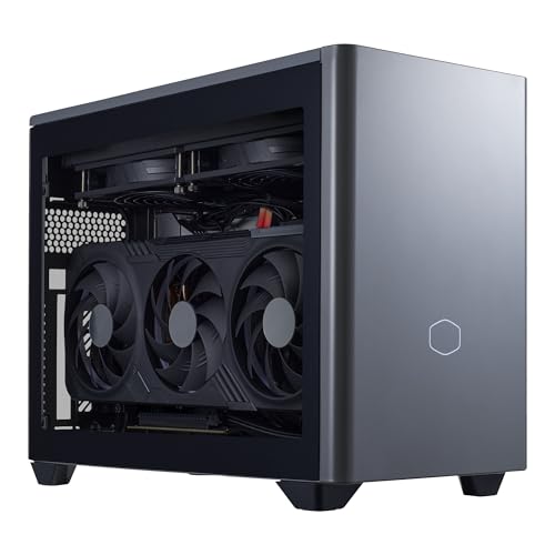 Cooler Master NR2 Pro Gaming PC Intel Ultra 7 265F, AMD RX 9070 XT 16GB, 32GB DDR5 6000MHz, 2TB Gen4 M.2, Windows 11, V850 SFX Gold PSU, Compact Mini ITX Desktop PC