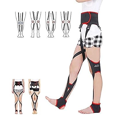 Leg Posture Corrector Unisex OX Legs Correction Belt Knock Knees Shape Straightening Bandage for Children and Adult Men and Women Correction Band-Medium