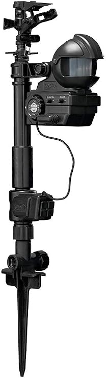 Enforcer Motion-Activated Sprinkler Black