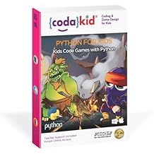 Python for Kids, Award-Winning STEM Courses, Coding for Kids, Ages 10+ with Online Mentoring Assistance, Learn Computer Programming and Code Amazing Games with Python (PC & Mac) (Box Art Varies)
