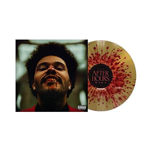 After Hours - Exclusive Limited Edition Gold With Red Splatter Colored Vinyl LP