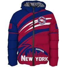 Mens Football American Football Personalized Puffer Jacket Plus Size Apparel Down Jacket Custom Name Number Logo S-5XL