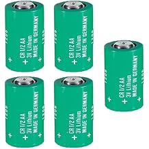 5-Pack CR1/2AA 3V Lithium Battery CR14250 for Suunto Favor & Companion Non-Rechargeable CR1/2AA Battery