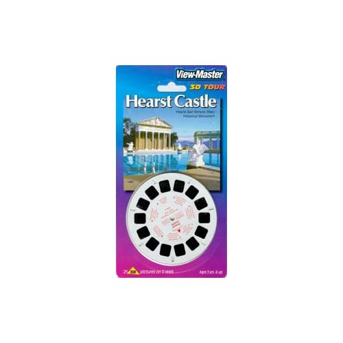 Hearst Castle - ViewMaster 3 Reel Set