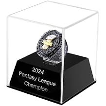 2024 Fantasy Football Championship Trophy Ring Award Prize Sports Winner FFL Champion Ring