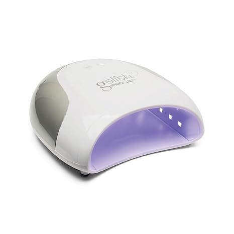 Gelish Pro LED Light Professional Gel Nail Lamp, Fast Drying Nail Dryer, Compact & Portable UV/LED Light for Home & Salon Use, Pedicure-Friendly