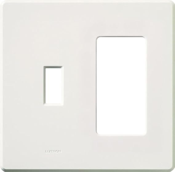 Lutron FG-2-TD-WH Electrical Distribution Wall Plate White