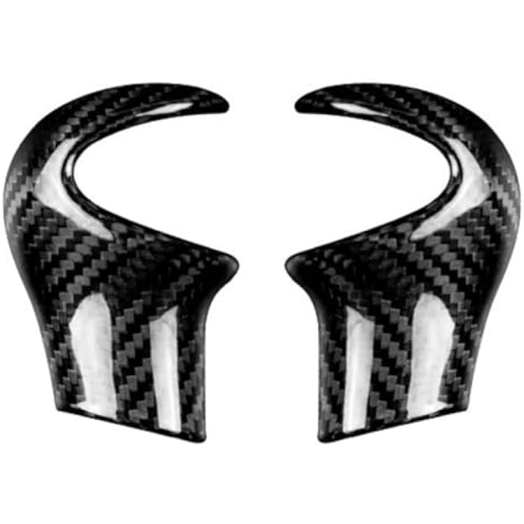 Gear Shift Knob Cover Compatible for BMW MINI R55 R56 R57 R58 R59 R60 R61 Real Carbon Fiber Decorative Car Interior Retrofit AccessoriesBlack Carbon