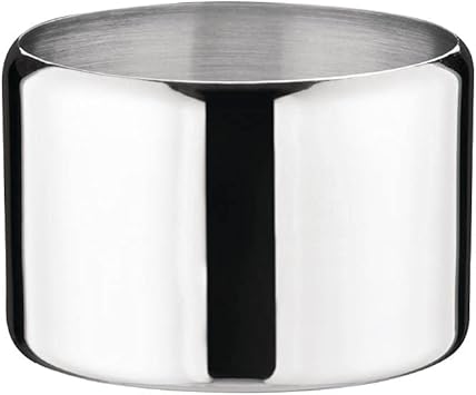 NISBETS Olympia J728 Concorde Sugar Bowl, 5 oz. Capacity, Silver