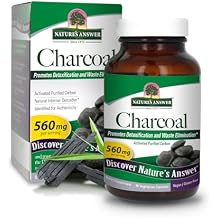 Nature's Answer Activated Charcoal 90-Capsules | Naturally Promotes Detoxification & Waste Elimination | Vegan, Gluten & Alcohol-Free, No Preservatives | Single Count