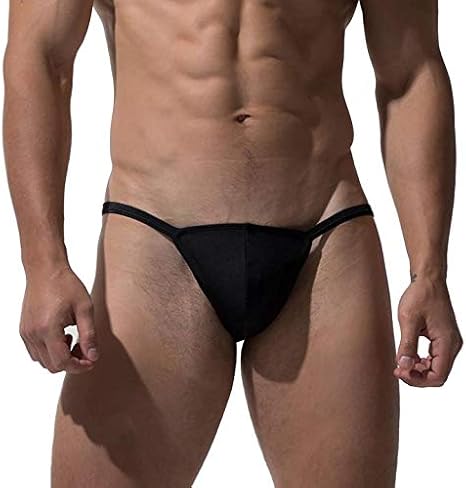 DESMIIT Mens Uncommon Sexy Swimwear Low Rise Sunbath Swim Bikini Briefs