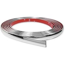 18 Feet Chrome Finish 5/8 Inches Auto Body Molding Trim and Wheel Well Trim