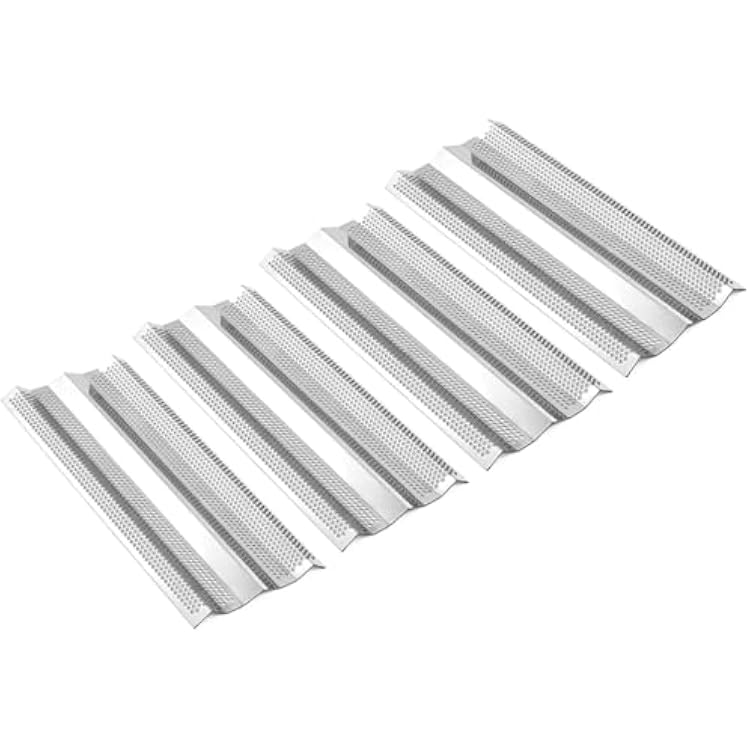 LSBABQ Grill Heat Plates Flame Tamer for Blaze 3234  40 Inch Grill Models, Stainless Steel, 4 Pack