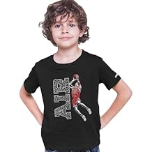 SNELOS Youth Kids Sneaker Matching Graphic T Shirt Streetwear Tee for Boys and Girls