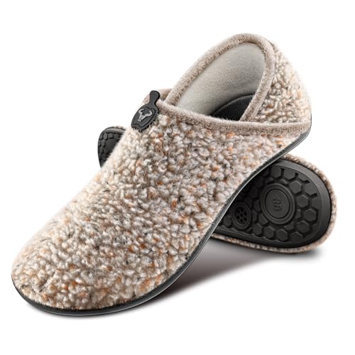 BULLIANT Women Slippers Socks, Slip on Barefoot Yoga Shoe Comfortable Stretch Fit