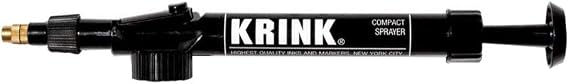 Krink Compact Paint Sprayer for Graffiti Paint - Hand-Pump Graffiti Spray Paint Dispenser Fits Most 1-2 Liter Plastic Bottles