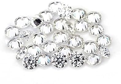 1.0 Carat Per Pack Small Size from 0.7mm to 3.0mm Loose Moissanite Gemstones D Colorless VVS1 Excellent Round Cut for Custom Diamond Jewely