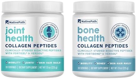 NativePath Joint Health and Bone Health Collagen Bundle