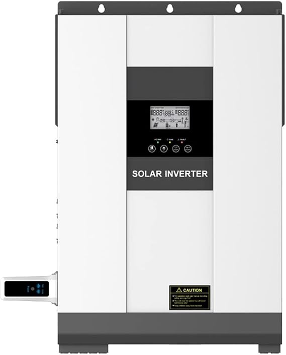 Power Inverter 5KW 5.5KW 48V PH1800 Plus On Off Grid Hybrid Solar Inverter 5000W 5500W PV 145V MPPT 80A MAX 140A Charger Grid Tie Inverter (Color : 5.5KW with A, Size : 48V_220-240V)