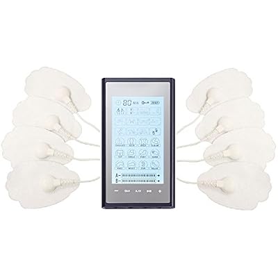 ! FDA Cleared HealthmateForever 24 Mode TENS Unit | Pain Relief | Touch Screen | T24AB2 Black in Silver